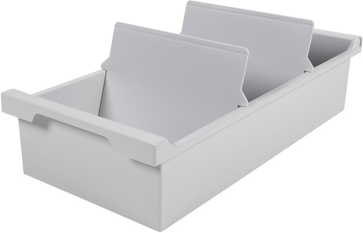 Image du produit Exacompta Boîte à fiches A6, gris clair (A6)