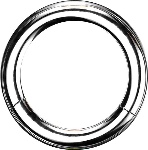 Produktbild Star Piercing Segmentring silber (ohne Messing, Titan)
