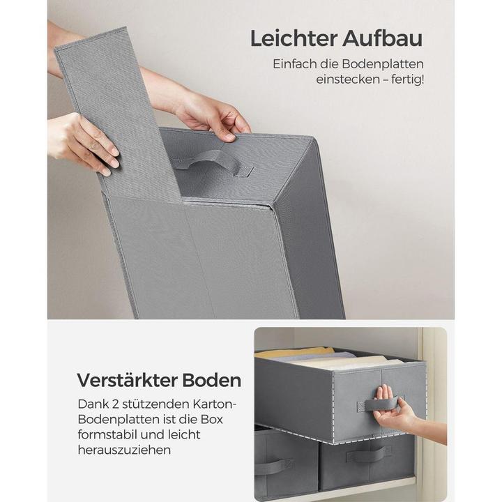 Image du produit Songmics Boîtes de rangement (30 cm, 4x)