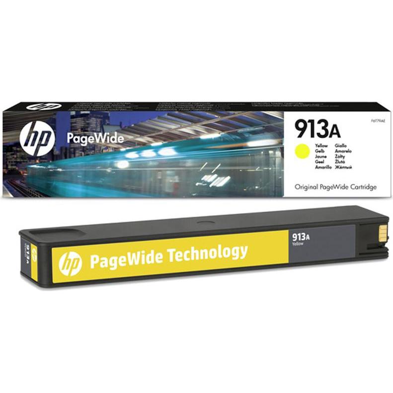 Thumbnail - HP, Druckerpatrone, Cartouche F6T79AE n°913A - Yellow