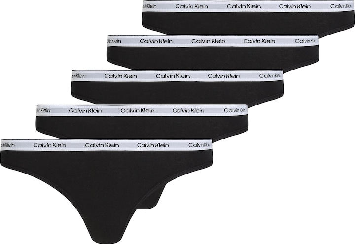 Calvin Klein 5 PACK THONG (LOW-RISE)
