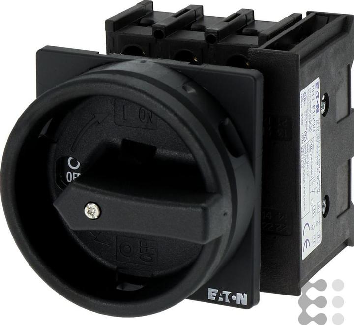 Produktbild Eaton Main switch, 3-pole + 1 NO + 1 NC, 25 A