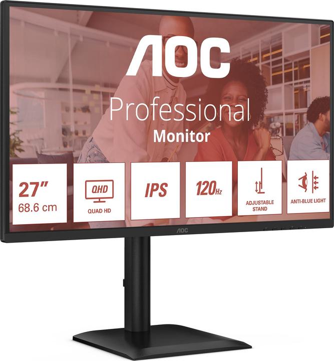 Produktbild AOC Q27E4U (2560 x 1440 Pixel, 27")