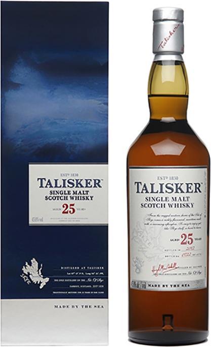 Produktbild Talisker 25 Years (Single Malt, Scotch Whisky, 1 x 70 cl)