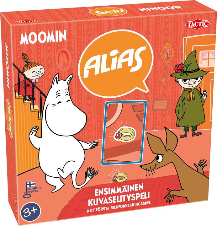 Actual product image Tactic First Alias Moomin board game (German, 2 - 6 Players)