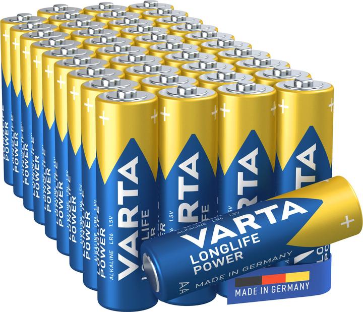 Actual product image Varta Mignon (AA) battery (40 pcs., AA, 2960 mAh)