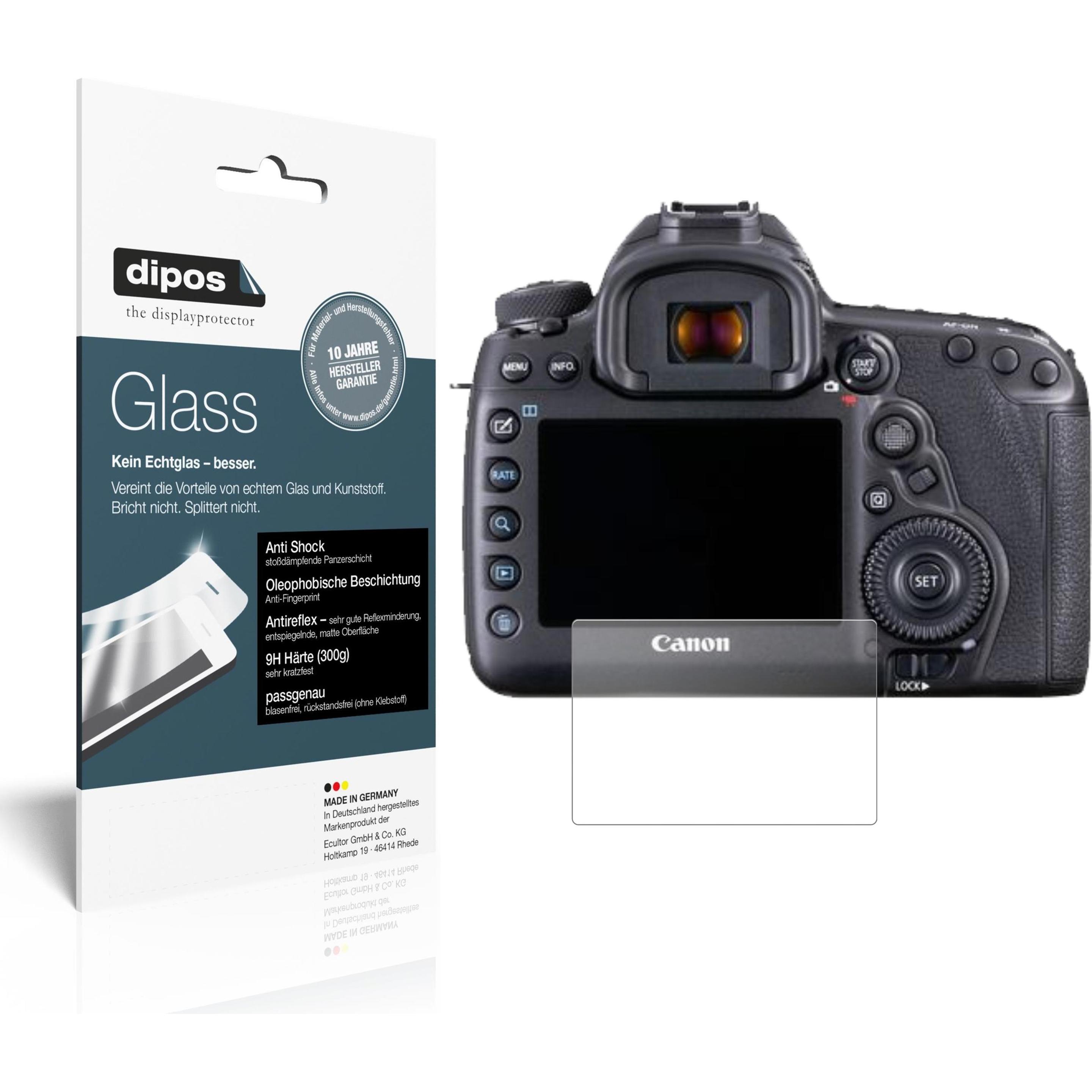 Dipos Displayschutz Anti-Shock (Displayschutz, Canon EOS 5D Mark IV), Kameraschutz, Transparent