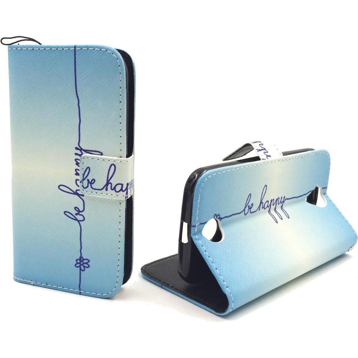 Thumbnail - König Design Schutz Hülle für Acer Liquid Z330 Be Happy Blau Tasche Case Cover + 1 Panzer Schutz Glas (Acer Liquid Z330)...
