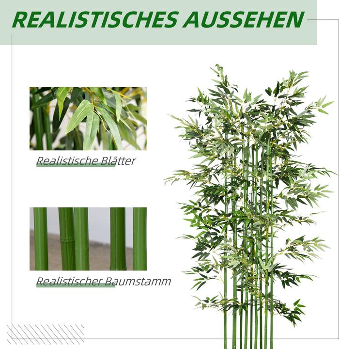 Produktbild Homcom Bambus (180 cm)