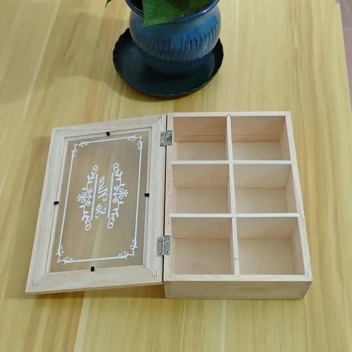 Produktbild 5Five Box die x6 Bambusfächer, farblos