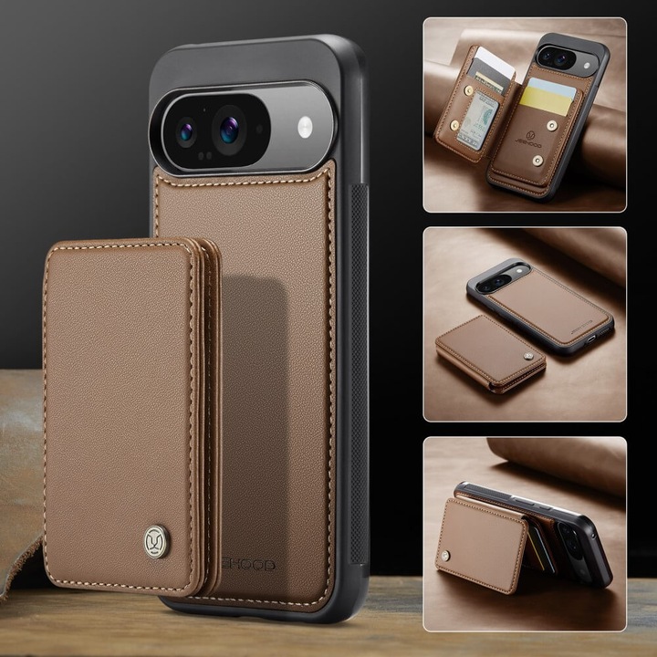 Produktbild Cover-Discount Google Pixel 9 / 9 Pro - 2-in-1 Backcover mit Kreditkarten-Etui (Google Pixel 9 Pro)