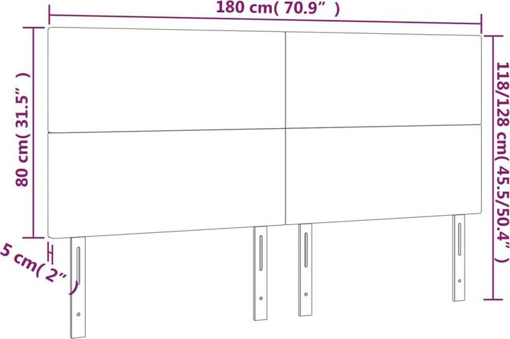 Immagine prodotto VidaXL Loretta (180 x 5 x 128 cm)