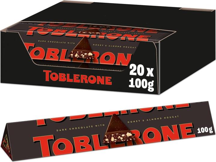 Actual product image Toblerone Honey & Nougat (100 g)