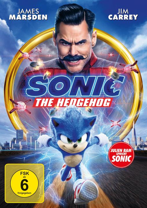 Sonic The Hedgehog (DVD, 2020, Deutsch)