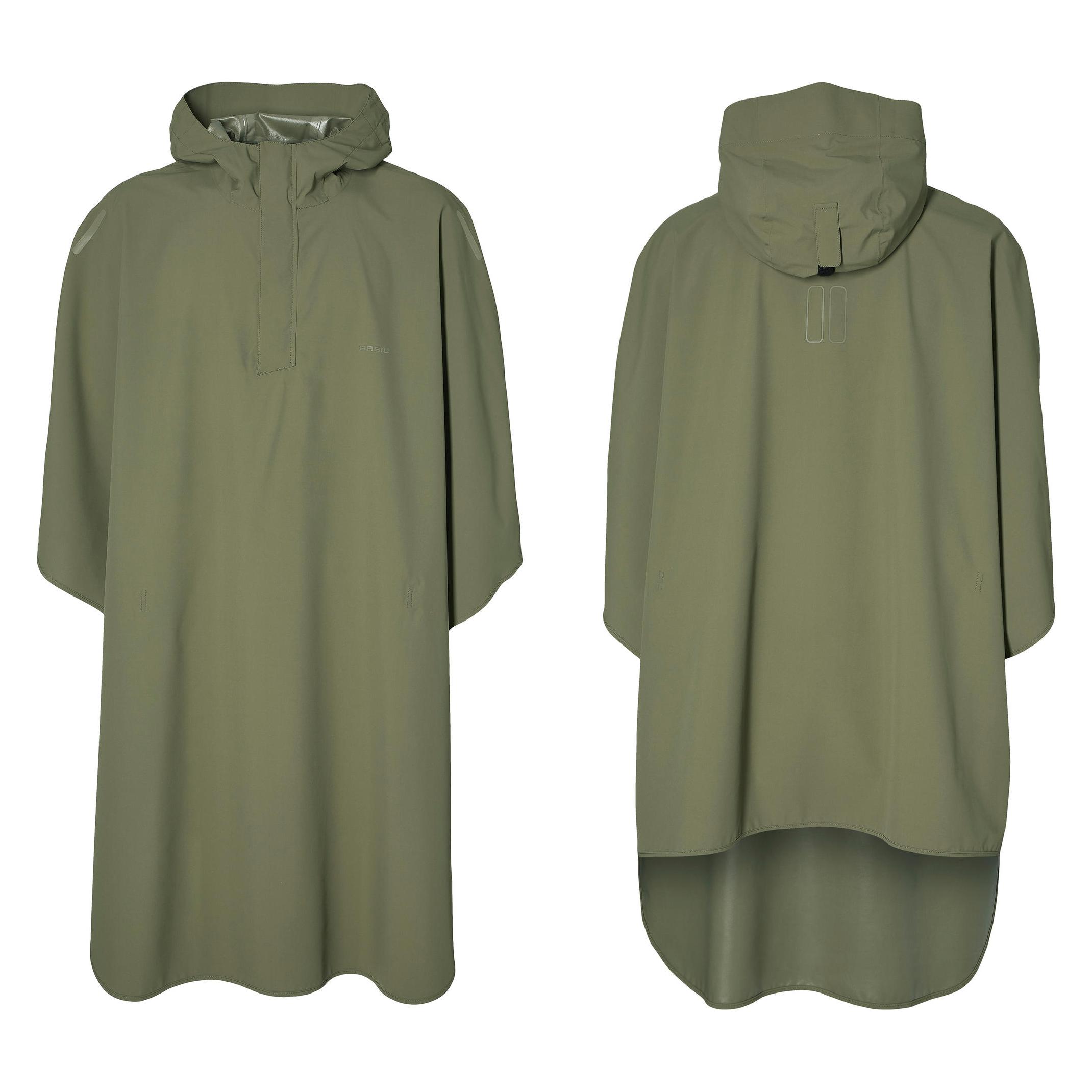 Basil, Unisex, Velojacke, Hoga (One Size), Grün, One Size