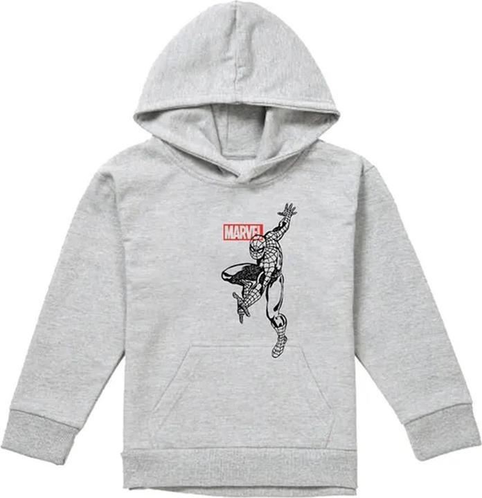 Produktbild Spiderman Kapuzenpullover Zum Überziehen meliert (128)