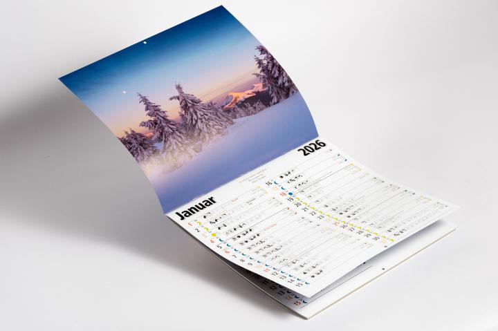 Image du produit L'année lunaire 2026 - Calendrier mural (32 x 28 cm)