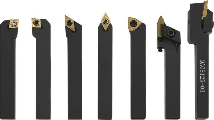 Actual product image vidaXL Drehmeissel-Set mit Wendeplatten