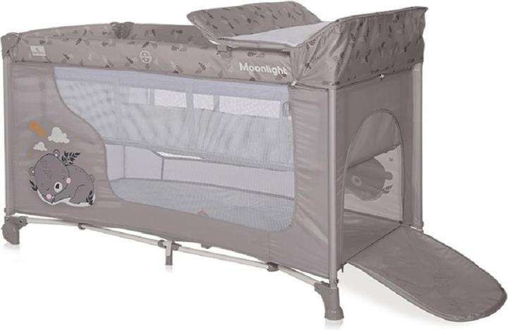 Immagine prodotto Lorelli Lettino da viaggio Moonlight a due livelli (120 x 60 cm)