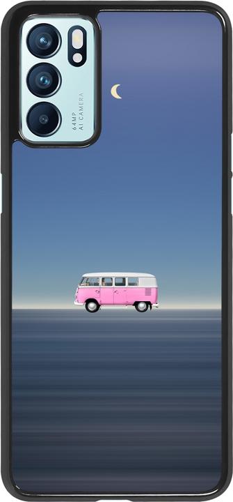 Produktbild PhoneLook Hülle Spring 23 pink bus (Oppo Reno 6 5G)