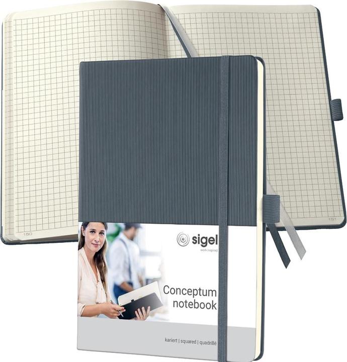 Actual product image Sigel Conceptum (A5, Checked, Hardcover)