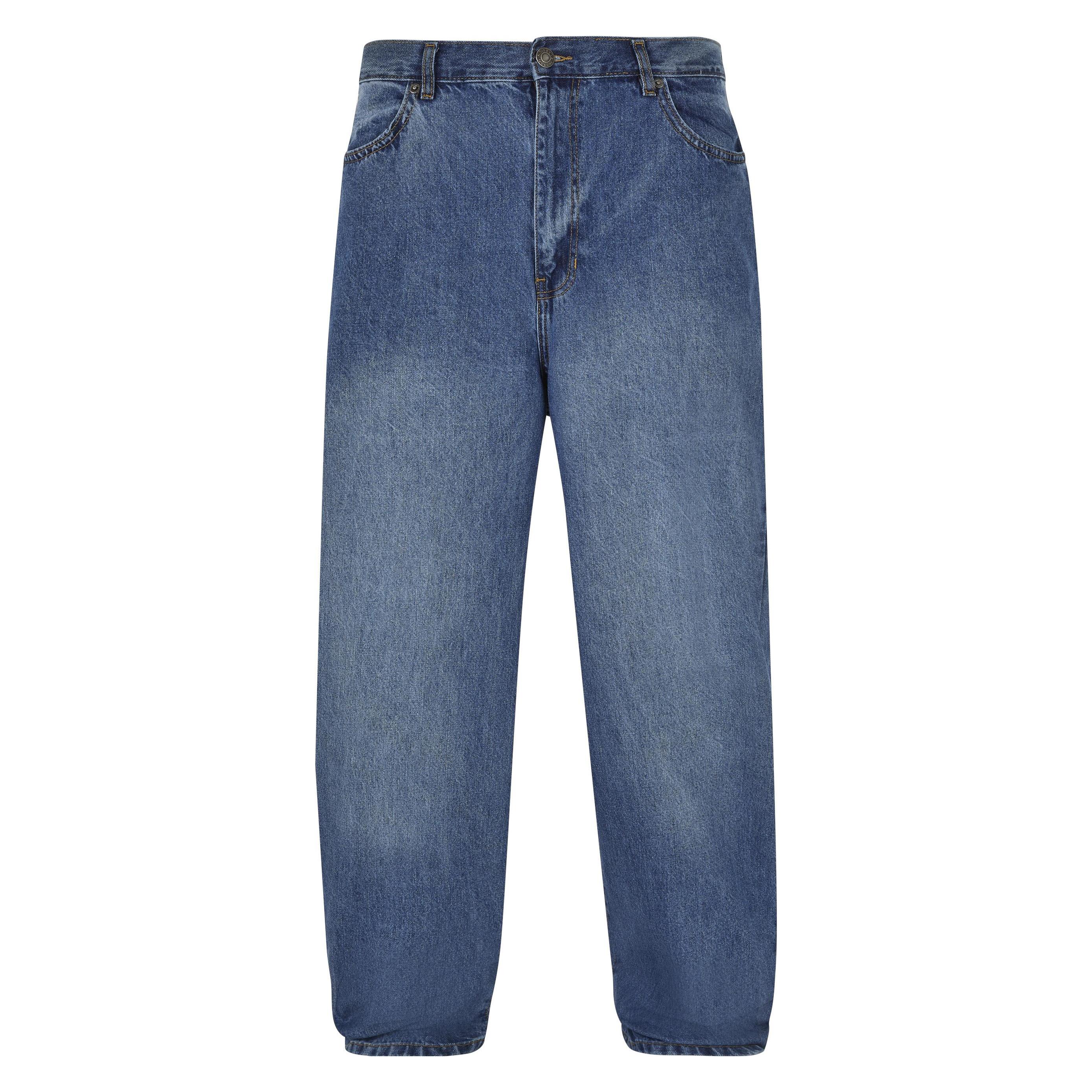 Urban Classics, Herren, Jeans, 90‘s Jeans, Blau, (32)