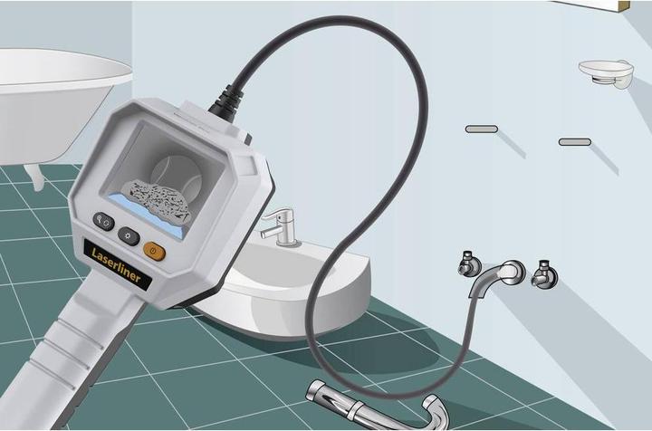 Actual product image Laserliner 082.259E Inspection camera Probe Ø: 5.5 mm Probe length: 1 m