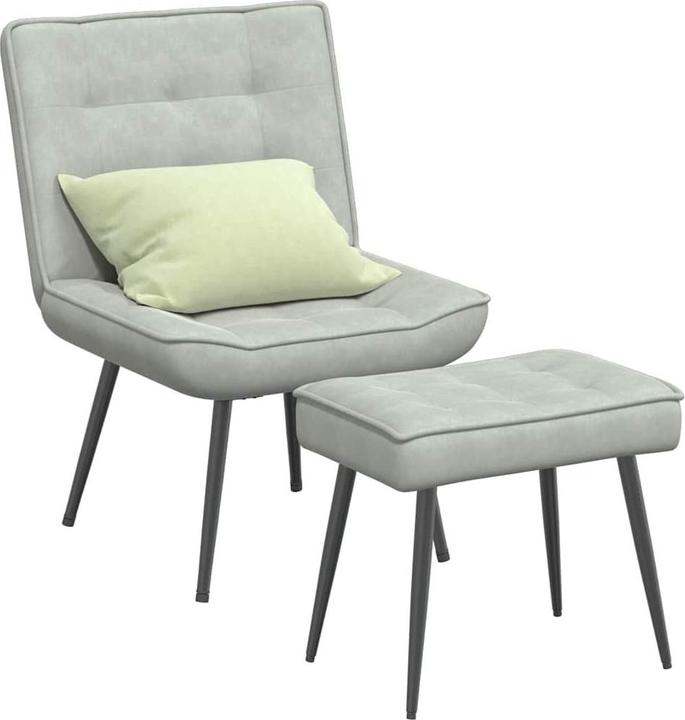Produktbild vidaXL Relaxsessel mit Hocker