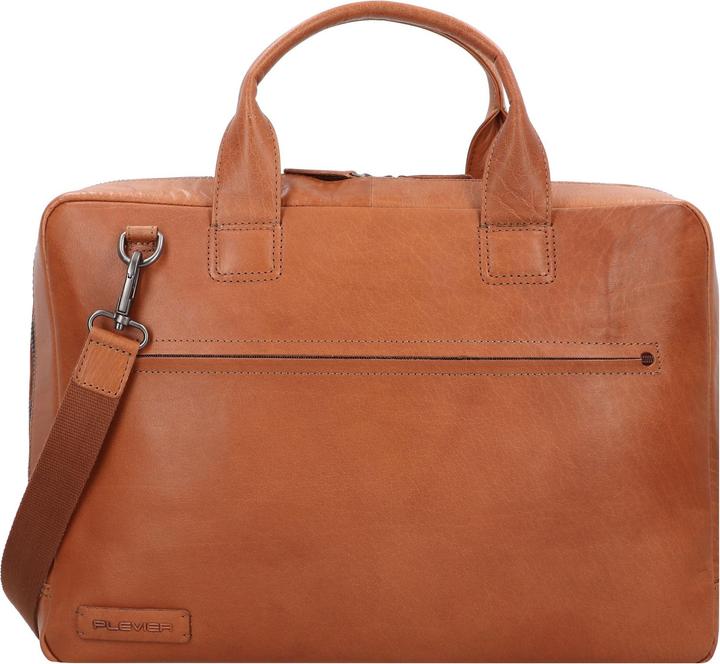 Actual product image Plevier Onyx laptoptas 17.3 inch cognac. (18.11", Fujitsu)