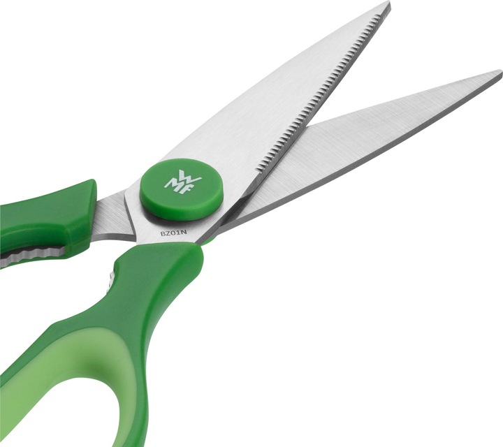Produktbild WMF Küchenschere Haushaltsschere Allzweckschere 21cm Touch Sägeschliff grün (2100 cm)