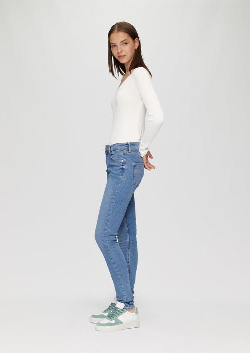 Immagine prodotto S.Oliver Strickpullover Gerippter Feinstrickpullover aus Viskosemix (XXL)