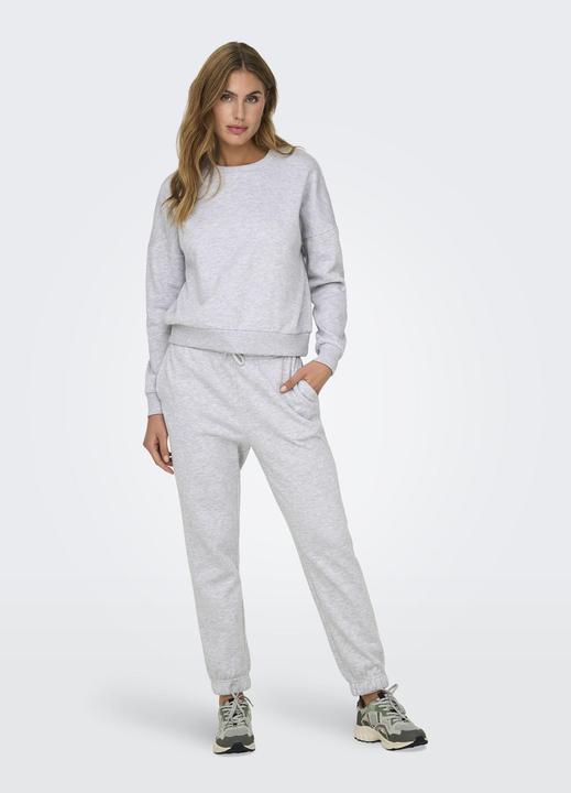 Actual product image Only Regular fit Round neck Low shoulder Sweatshirt Sweatshirt (XS)