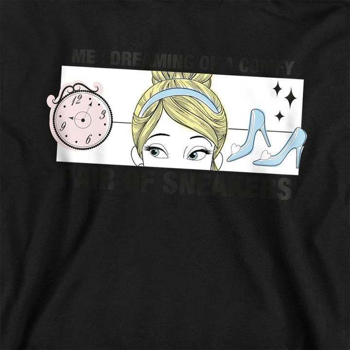 Produktbild Cinderella Dreaming Of Comfy Sneakers Kapuzenpullover (116)