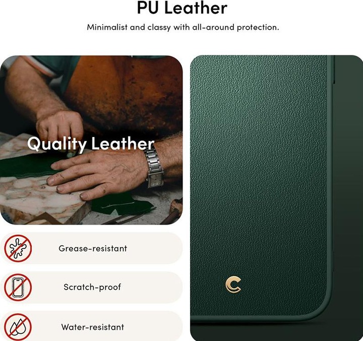 Produktbild Cyrill Kajuk MAG iPhone 15 Pro 6.1" Magsafe zielony/forest green ACS06772 (Apple iPhone 15 Pro)