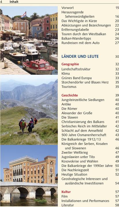 Produktbild Reiseführer Balkan (Deutsch, Shkëlzen Alite, Martin Bock, Birgitta Gabriela Hannover Moser, Frank Dietze, Matthias Koeffler, 2023)