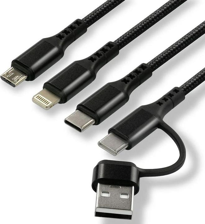 Actual product image Everactive 5 in 1 charging cable (1.20 m, USB 2.0)