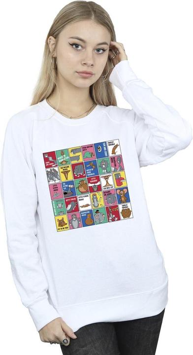 Actual product image Tom & Jerry Womens/Ladies Grid Squares Sweatshirt (XXL)
