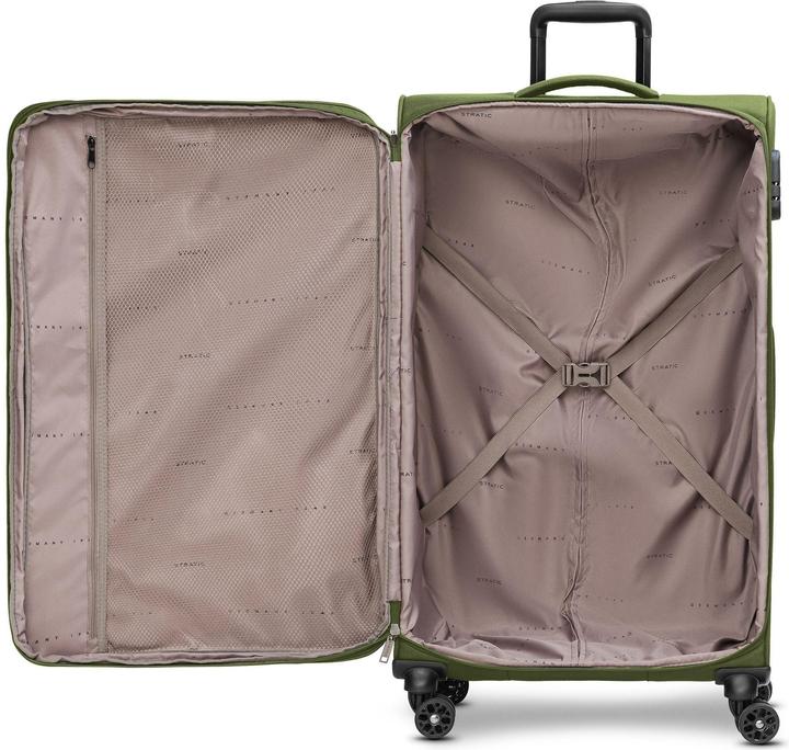 Immagine prodotto Stratic taska 4-Rollen Trolley L 76 cm mit Dehnfalte (118 l)