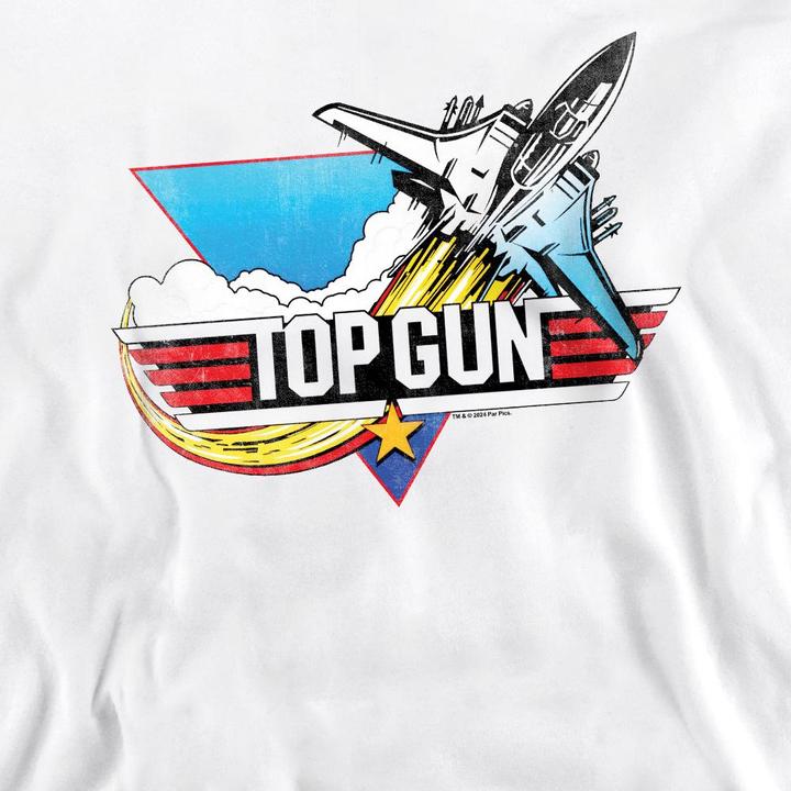 Actual product image Top Gun Unisex Adult Jet Swoop Logo Sweatshirt (M)