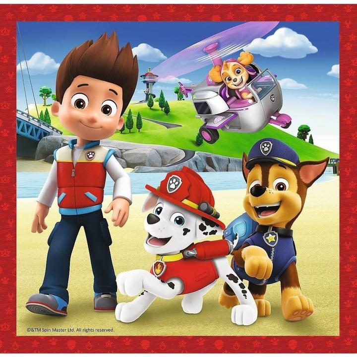 Productafbeelding Vedes PAW Patrol 3in1 puzzel (106 onderdelen)