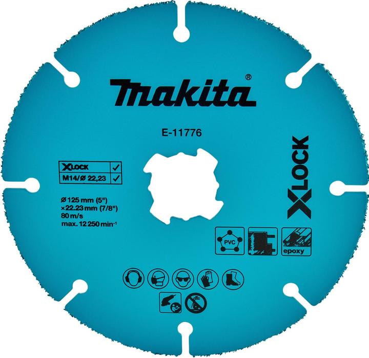 Makita E-11776 Trennscheibe 125mm Uni.X-Lock