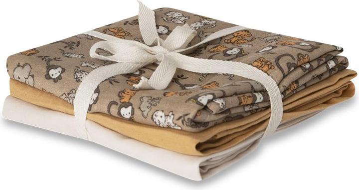 That's mine - Bora Muslin Cloth 3-pack - Jungle friends - Onesize