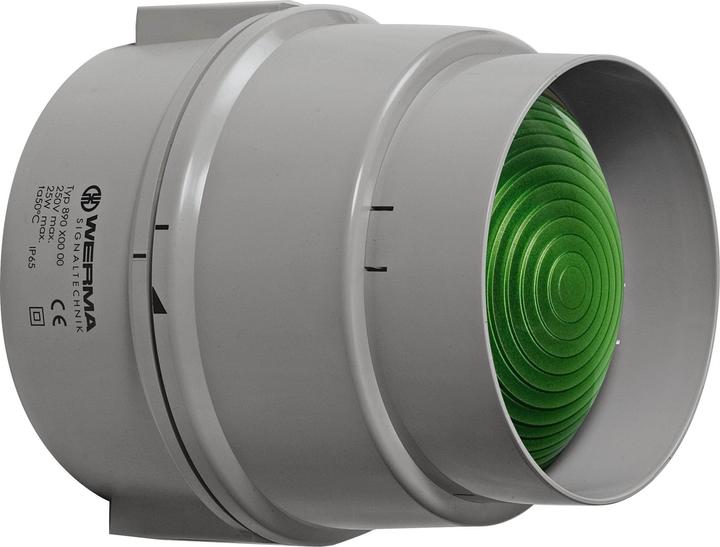 Produktbild Werma Blink-Signalleuchte IP65 25W grün