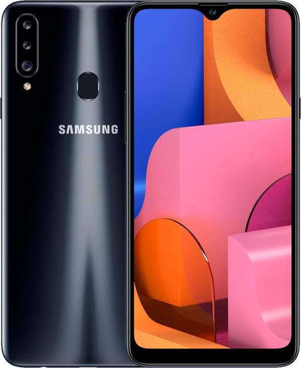 Produktbild Samsung Galaxy A20s EU (32 GB, Schwarz, 6.50", Dual SIM, 4G)