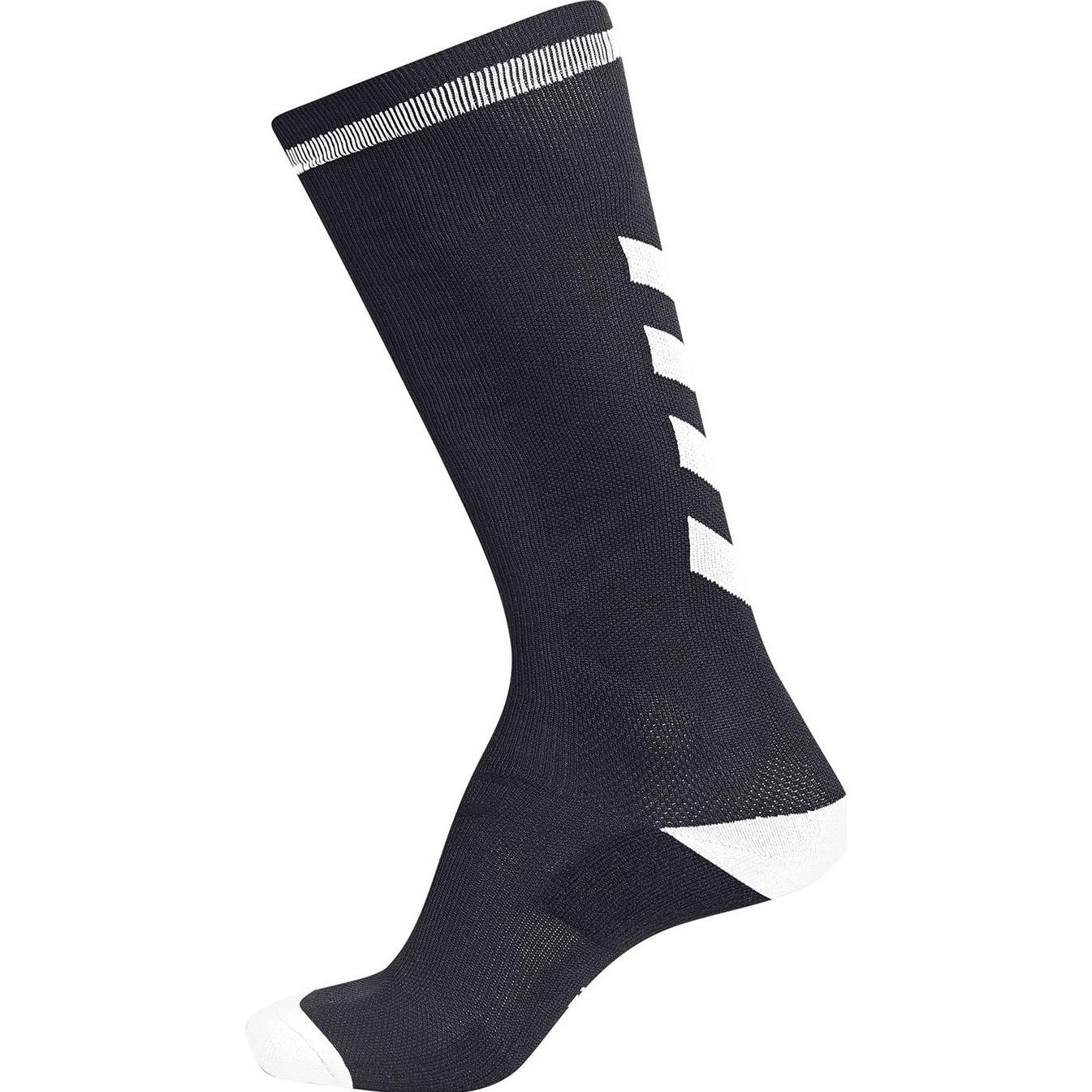 hummel, Herren, Sportsocken, Elite Indoor Sock High (35 - 38), Schwarz