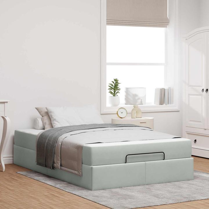 Actual product image vidaXL Modernes Bett (140 x 190 cm)