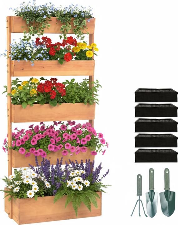 Relaxdays Vertikalbeet