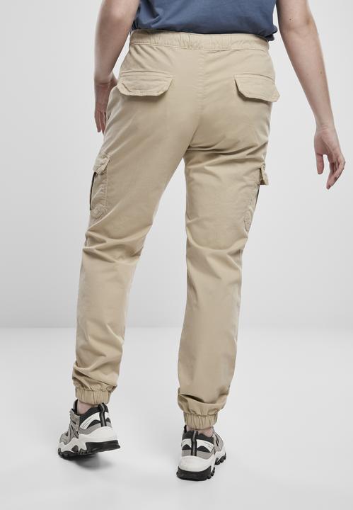 Actual product image Urban Classics Ladies High Waist Cargo Jogging Pants (5XL)