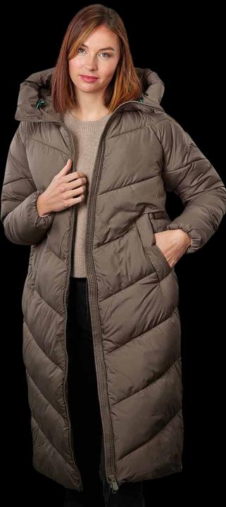 Produktbild Save the Duck Janis Long Coat Mud Grey (XS)