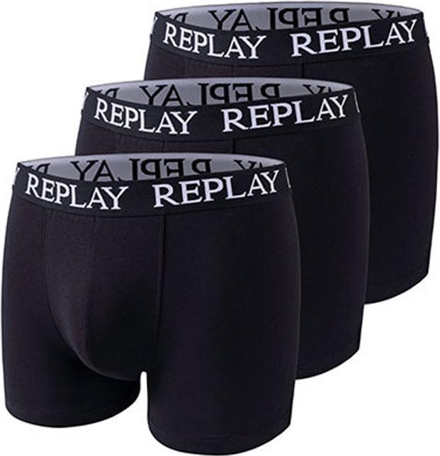 Produktbild Replay Logo Boxershorts (3er Pack) (S, 3er Pack)